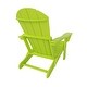 preview thumbnail 74 of 101, POLYTRENDS Laguna All Weather Poly Outdoor Adirondack Chair - Foldable