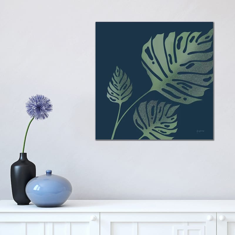iCanvas "Monstera I" by Becky Thorns Canvas Print - 18x18x1.5