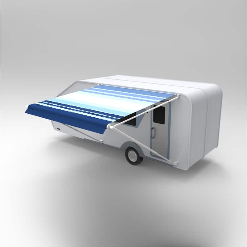 ALEKO Waterproof Retractable 16'X8' RV or Home Patio Canopy Awning