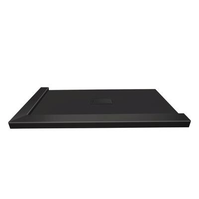 Transolid FZSDT6340C 63" x 40-1/2" Rectangular Shower Base with Double