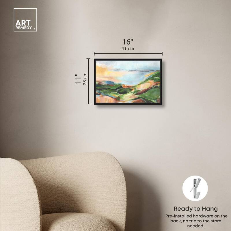 Abstract Landscape Canvas by Art Remedy