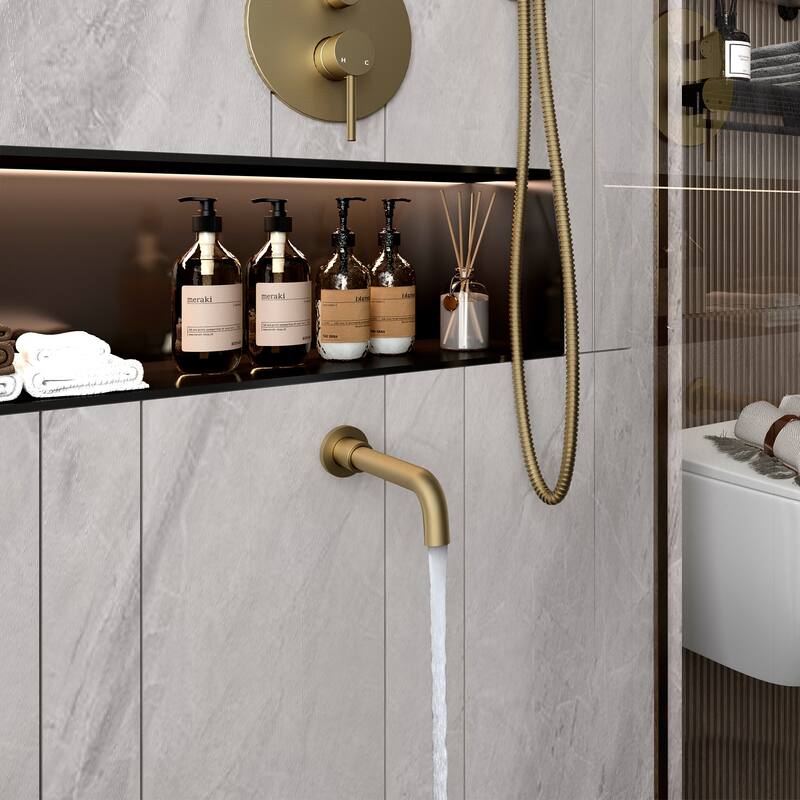 10-Inch Three-function Wall-mounted Round Shower Set