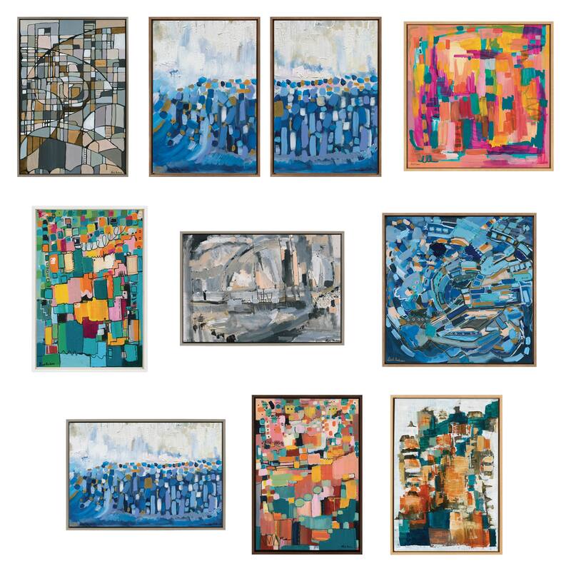 Kate and Laurel Sylvie The Industrial Revolution Canvas by Leah Nadeau