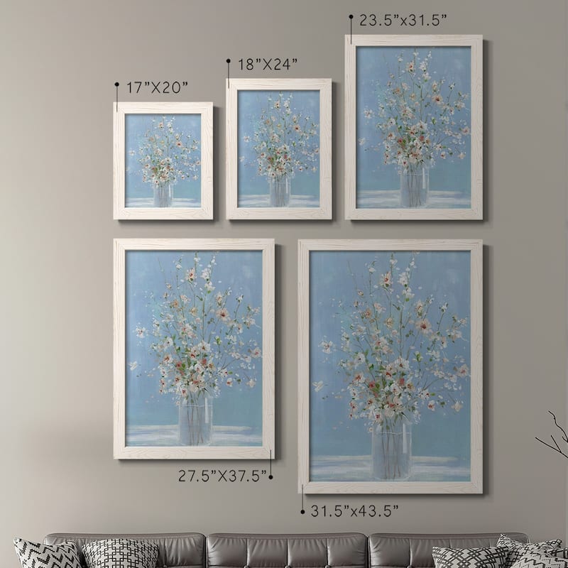 Cherry Blossom Arrangement-Premium Framed Canvas - Ready to Hang