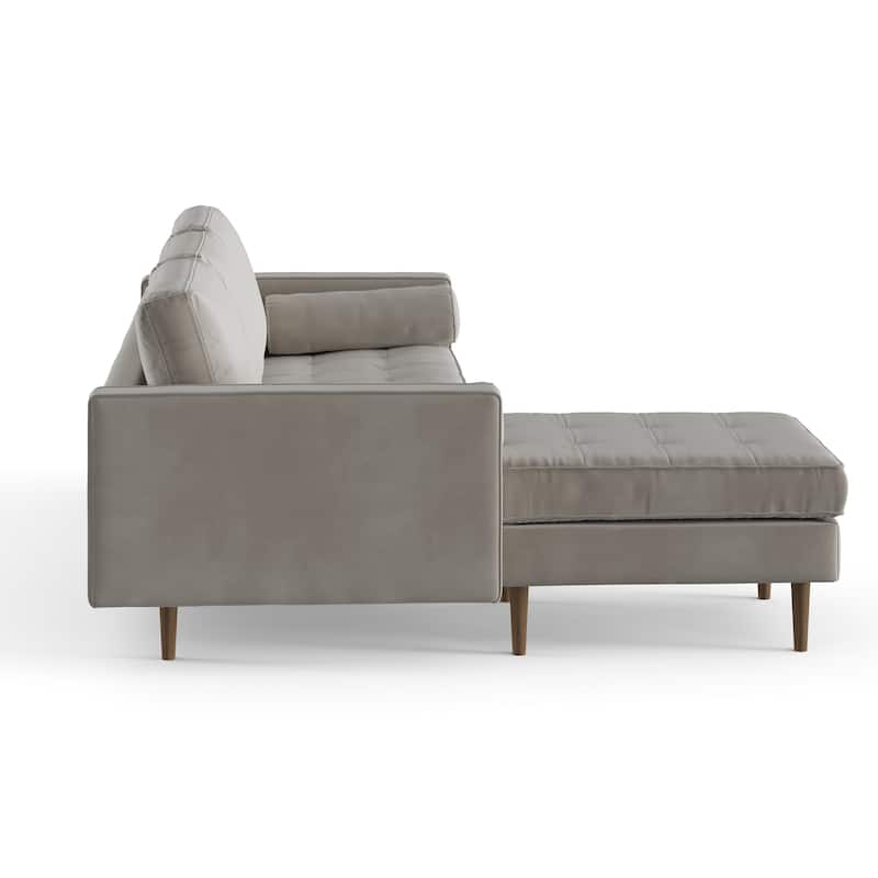 Bloomfield Performance Velvet Reversible Sectional