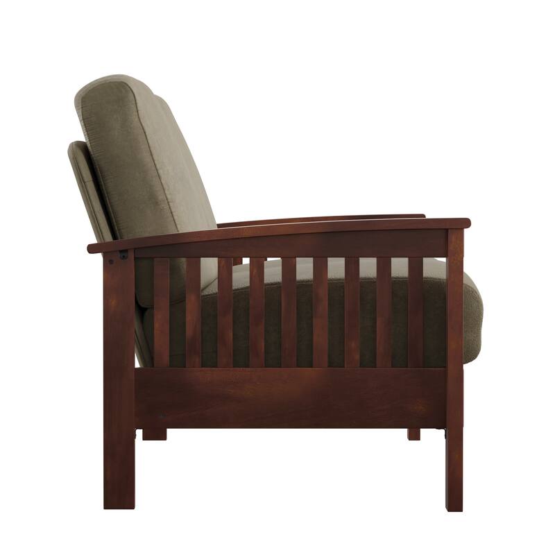 Hills Mission-Style Oak Loveseat by iNSPIRE Q Classic