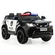 preview thumbnail 9 of 32, Costway Kids 12V Electric Ride On Car Police Car with Remote Control - See details Black