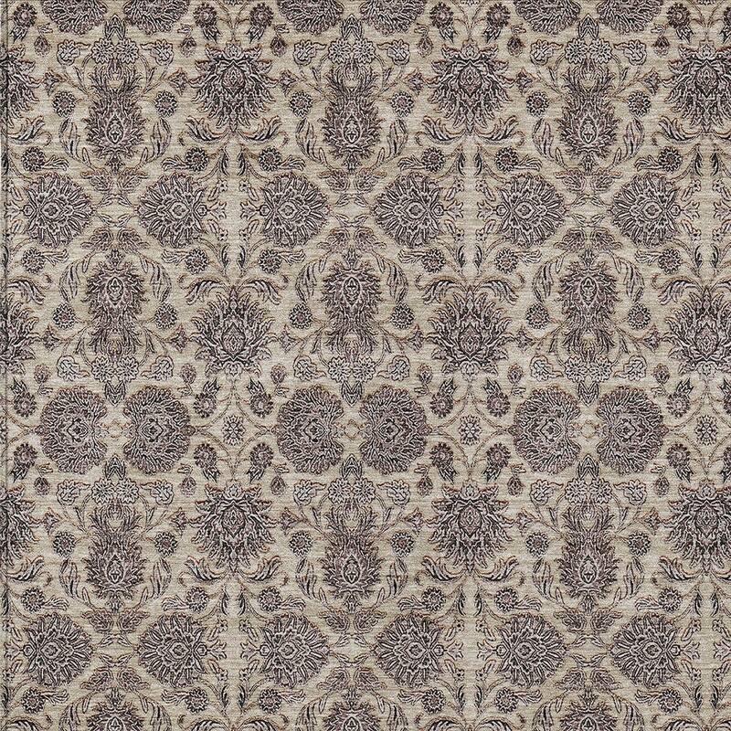 HomeRoots Floral Transitional Rectangle Outdoor Rug