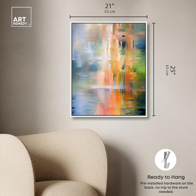 Spectrum's Embrace Canvas by Art Remedy