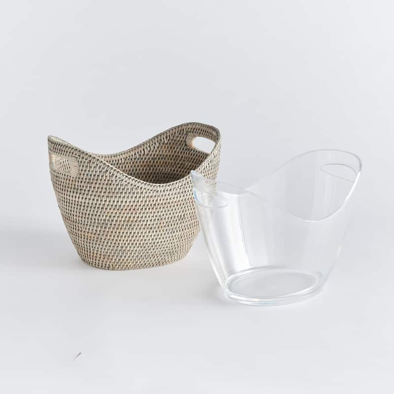 Burma Rattan Beverage Tub
