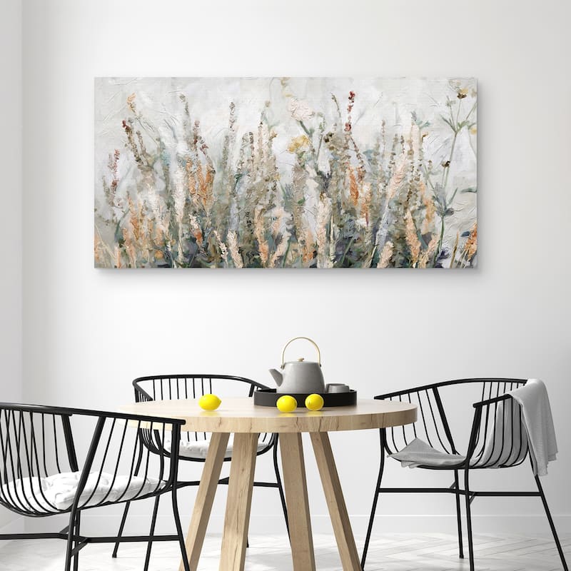 Autumn Breeze by Studio Arts Canvas Art Print - White