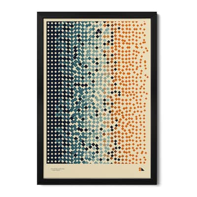 Entropy Premium Framed Poster by 2046 Design
