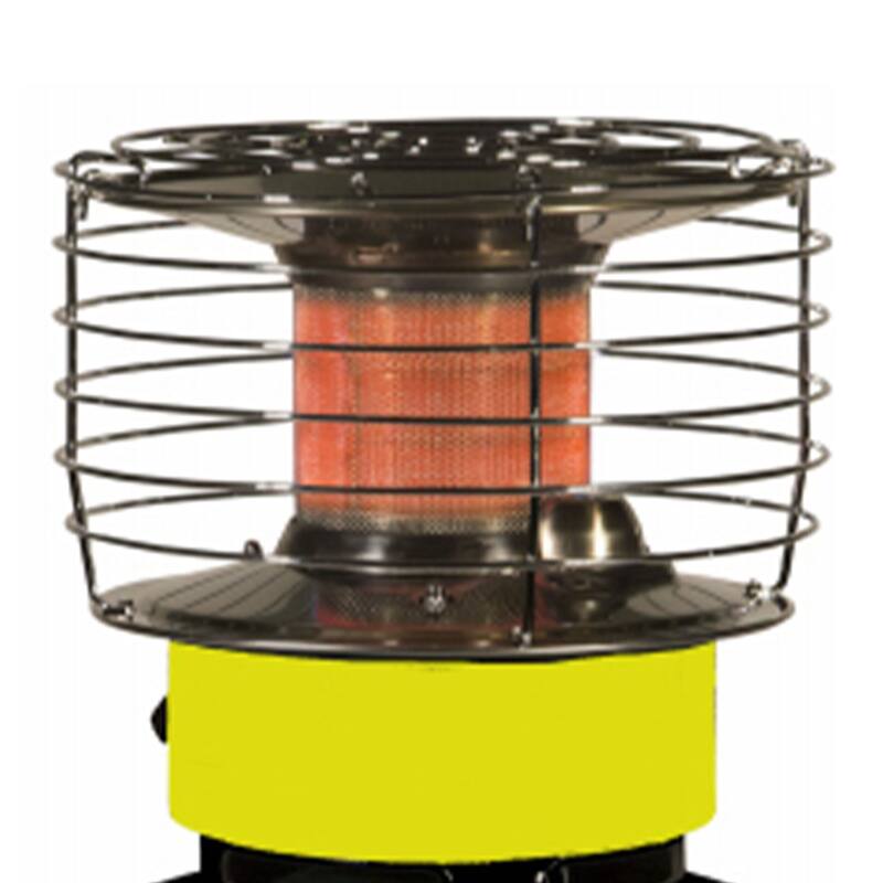 Comfort Gear Portable 360 Degree Propane Heater, 7500 to 10000 BTU, 1 lb LP Tank - 8.8