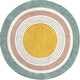 preview thumbnail 23 of 37, Nuloom Nydia SpinClean Circular Kids Machine Washable Area Rug