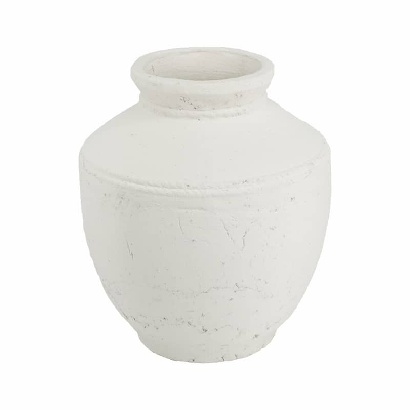 D12x14" Round Terracotta Vase
