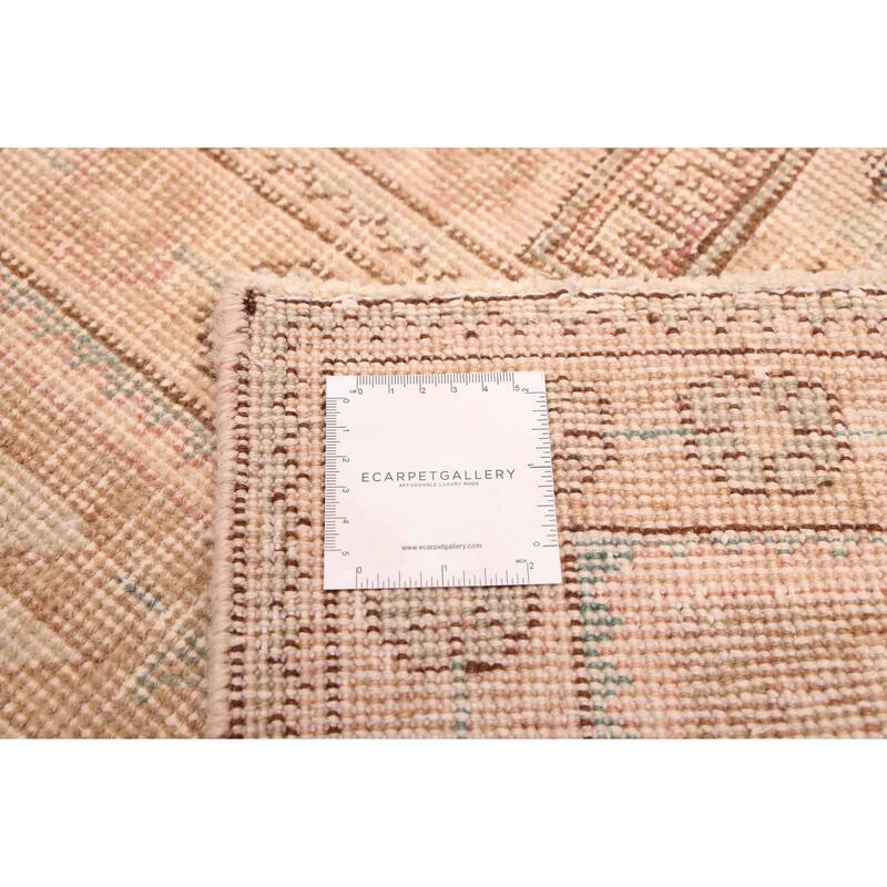 ECARPETGALLERY Hand-knotted Antalya Vintage Dark Copper Wool Rug - 9'10 x 12'10