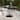 Commercial Tempered Glass and Steel Patio Table with Umbrella Hole - N/A