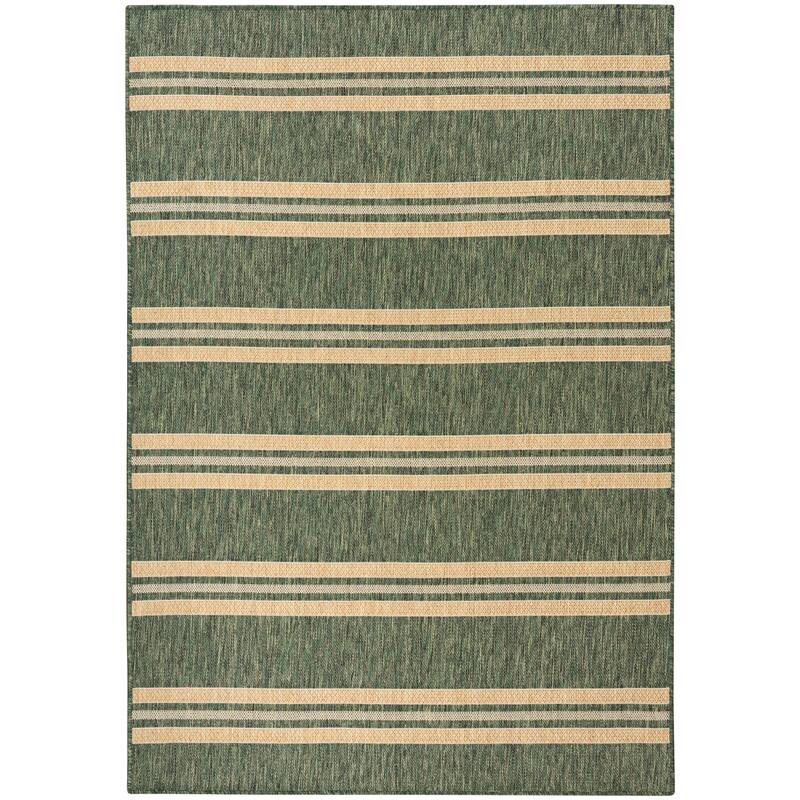 Nourison Horizon Indoor/Outdoor Modern Rug - 4' x 6' - Green