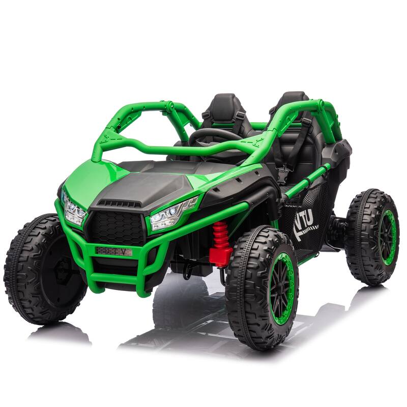 Green Remote Control Kids Ride on Car Electric Car Electric Vehicle