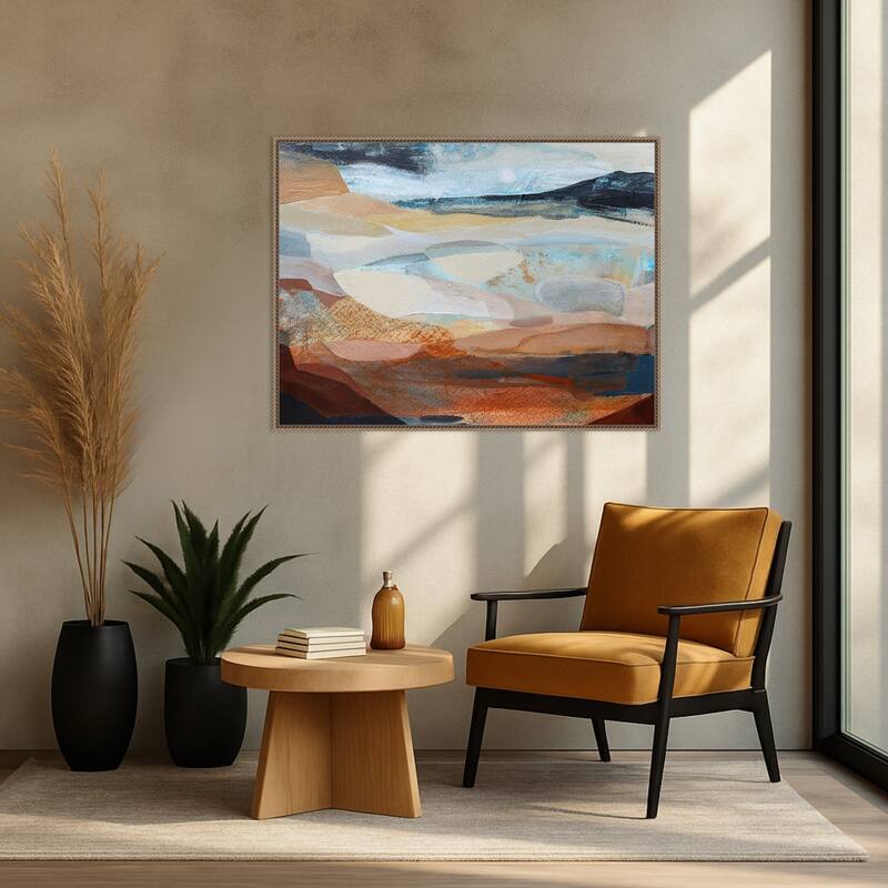 Oasis by Farren Lee Framed Canvas Wall Art Print