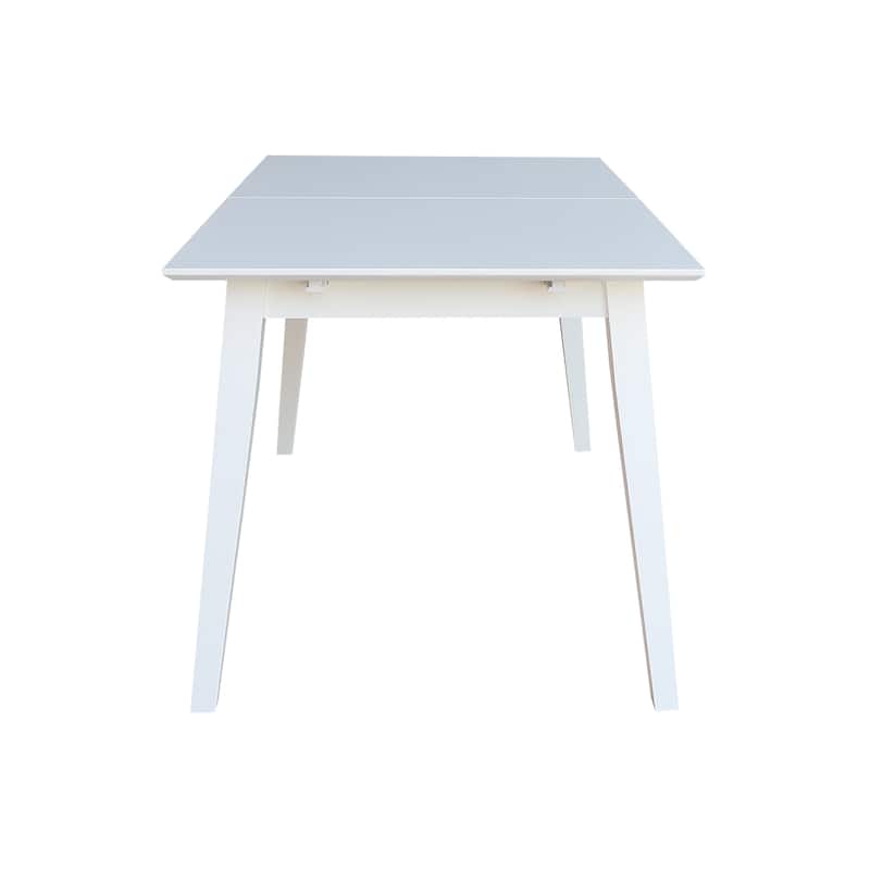 International Concepts Solid Wood 60" Butterfly Extension Dining Table