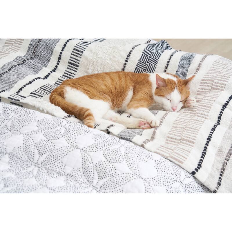 Barton Dune Onyx Throw Blanket