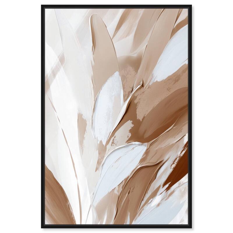 Fawn and Frost II Canvas by Art Remedy - 10" x 15" - Black