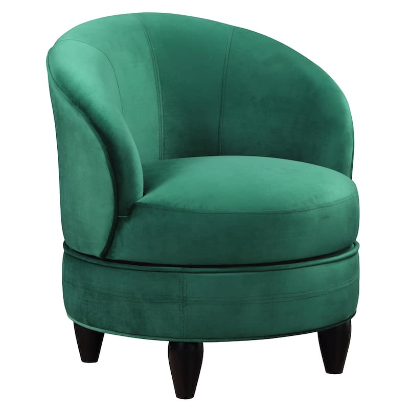 Steve Silver Stella Velvet Swivel Accent Chair