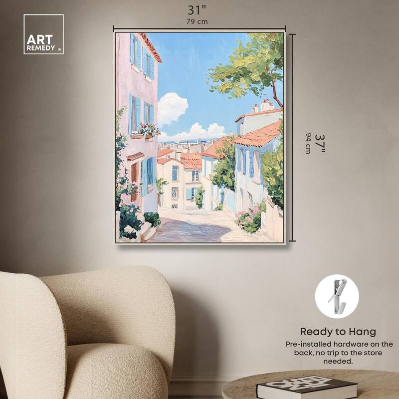 Cobblestone Dreams Canvas by Art Remedy