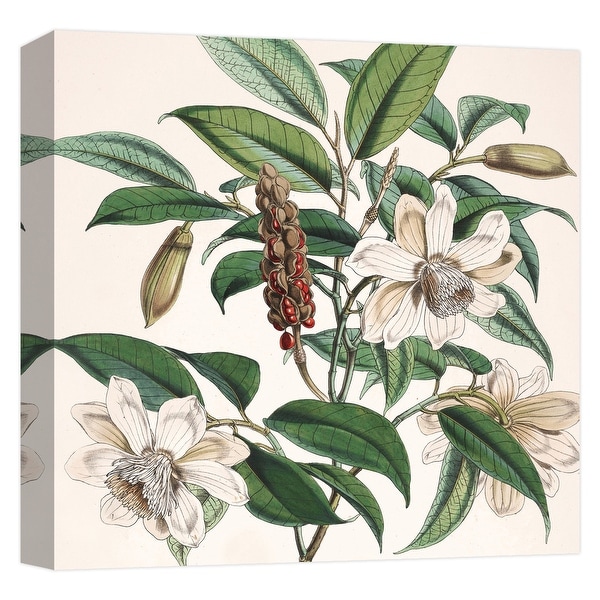 PTM Images 9-124603 PTM Canvas Collection 12" x 12" - "Flower Bouquet II" Giclee Flowers Art Print on Canvas