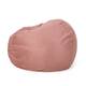 Madison Faux Suede 5-foot Beanbag Chair by Christopher Knight Home