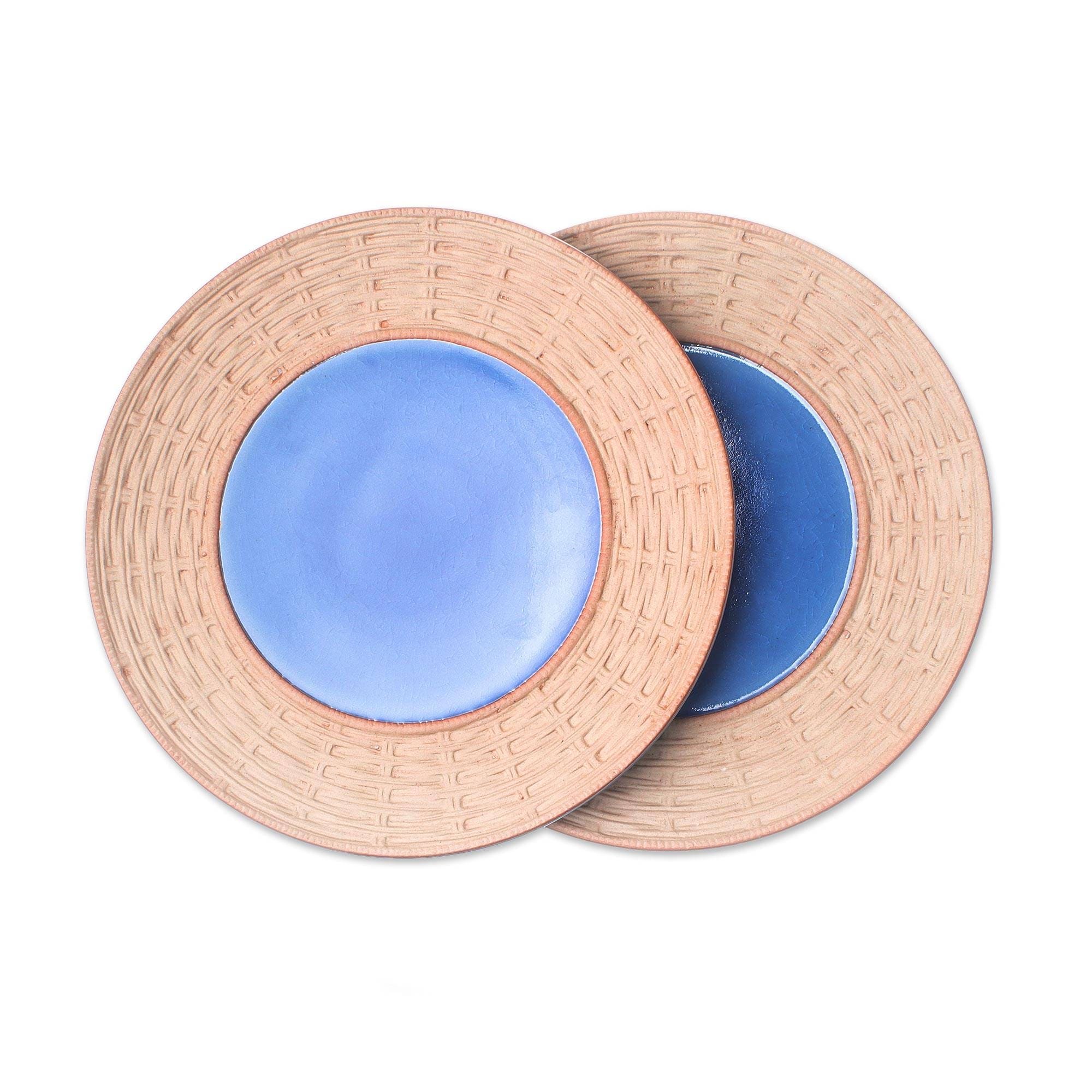 Handmade Country Meal Ceramic plates (Thailand)