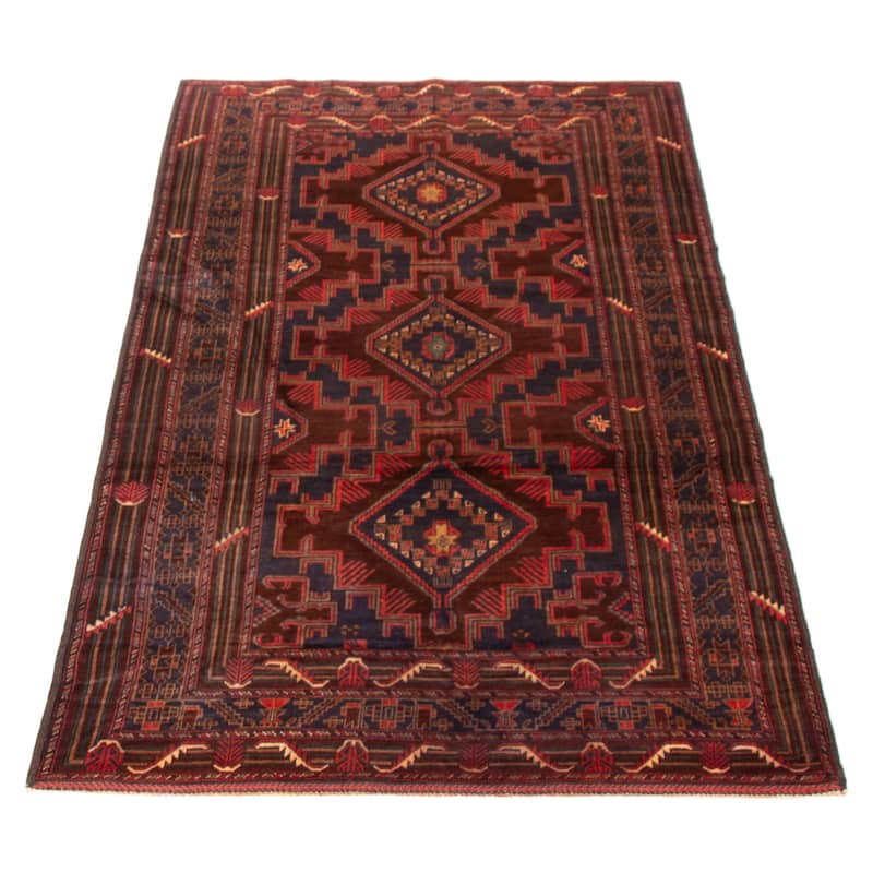 Teimani Brown Rug 3'10" x 6'10" - 3'10 x 6'10