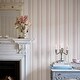 preview thumbnail 2 of 2, Shabby Chic by Rachel Ashwell Watercolour Stripe Pink Wallpaper