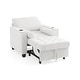 preview thumbnail 71 of 77, 3-in-1 Pull-Out Sleeper Chair Bed Convertible Adjustable Lounge