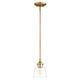 Option Aged Brass / Clear Seeded