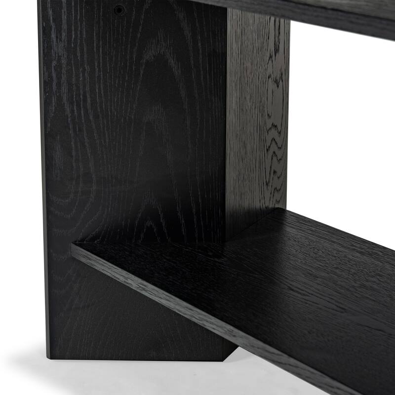 SAFAVIEH Couture Norrington Wood 5 Shelf Bookshelf - 38"W x 15"D x 76"H