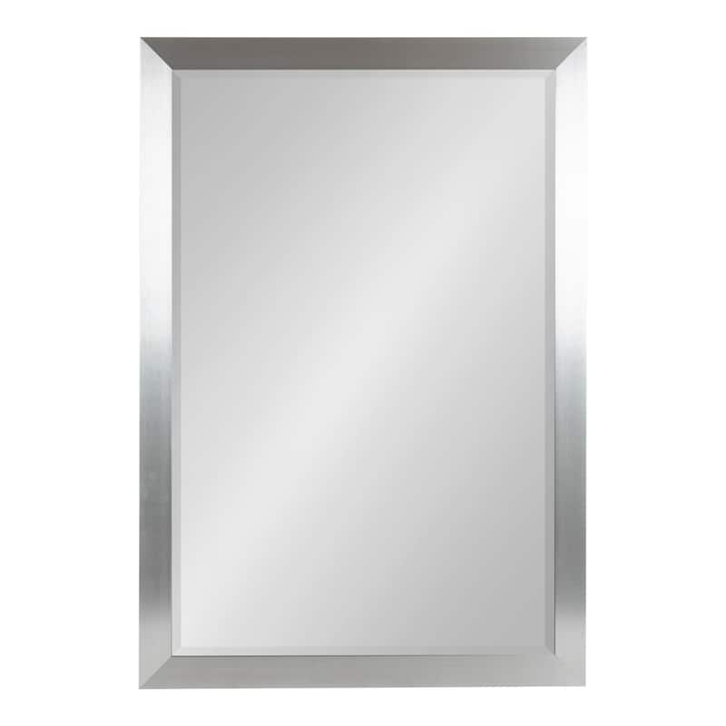 Kate and Laurel Cressna Rectangle Bathroom Wall Mirror