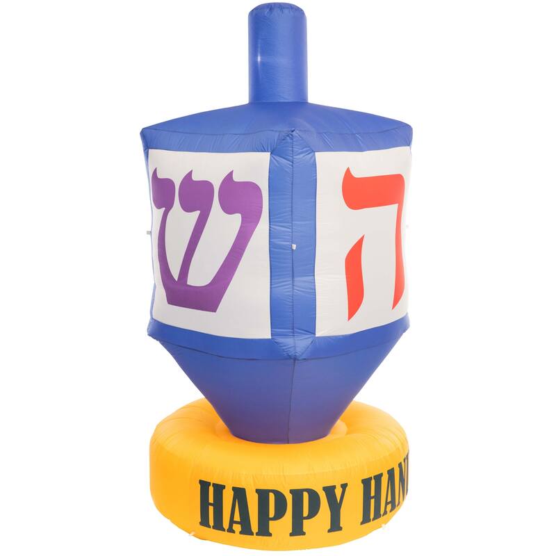 Giant Hanukkah Inflatable Dreidel