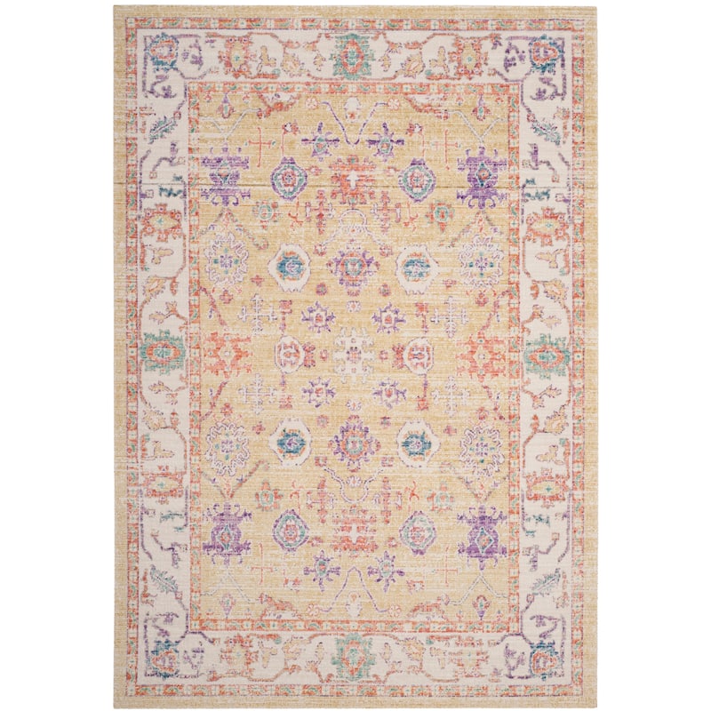 SAFAVIEH Windsor Lottie Shabby Chic Silky Distressed Rug