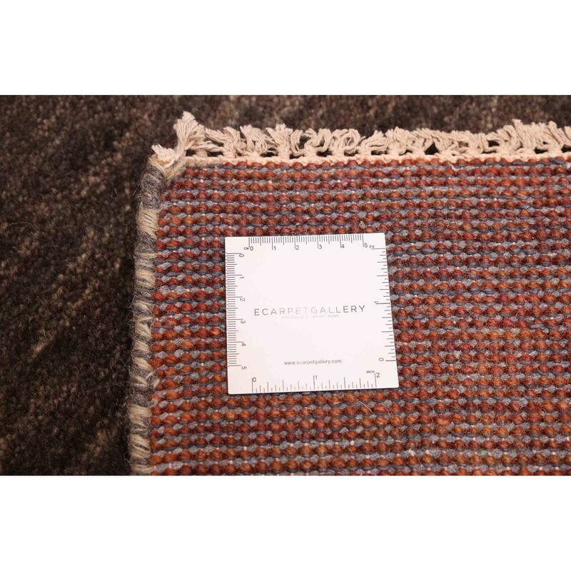 ECARPETGALLERY Hand-knotted Peshawar Ziegler Light Khaki Wool Rug - 5'1 x 6'10