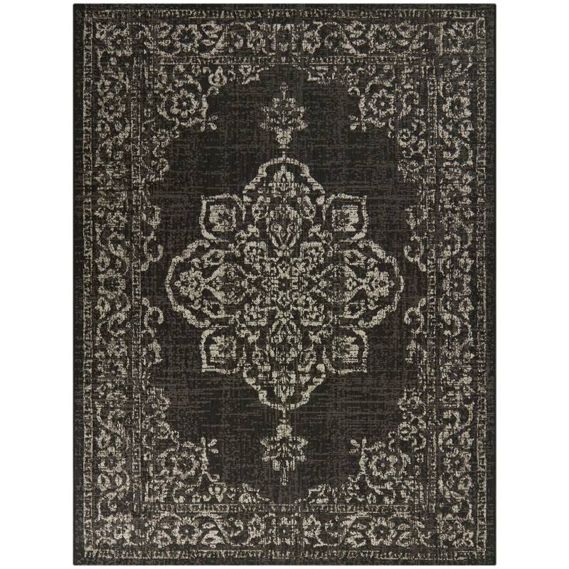 Ridha Medallion Indoor/Outdoor Area Rug
