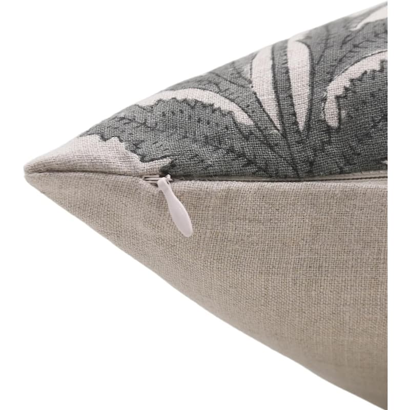Fabdivine Linen Square Block print pillow Cover