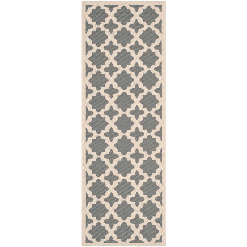SAFAVIEH Courtyard Dorthey Indoor/ Outdoor Waterproof Patio Backyard Rug
