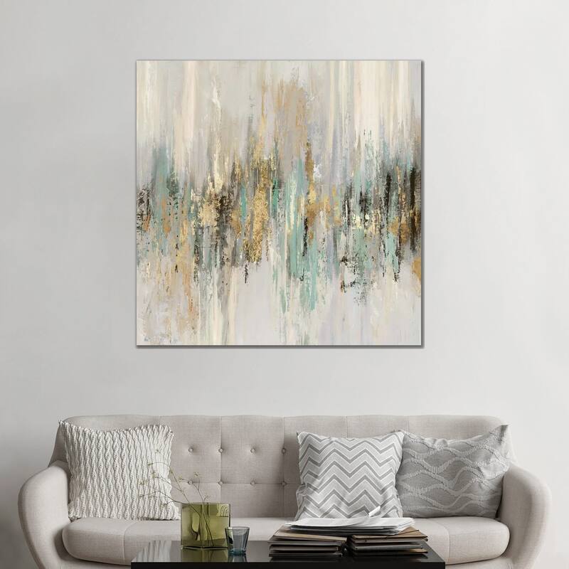iCanvas "Dripping Gold II" by Tom Reeves Canvas Print
