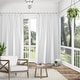 preview thumbnail 42 of 99, ATI Home Indoor/Outdoor Solid Cabana Tab Top Curtain Panel Pair