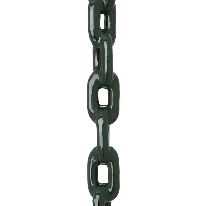 Swing-N-Slide Toddler Bucket Swing - Green with Green Chains - 11" W x 10" D x 50" H - 11" W x 10" D x 50" H