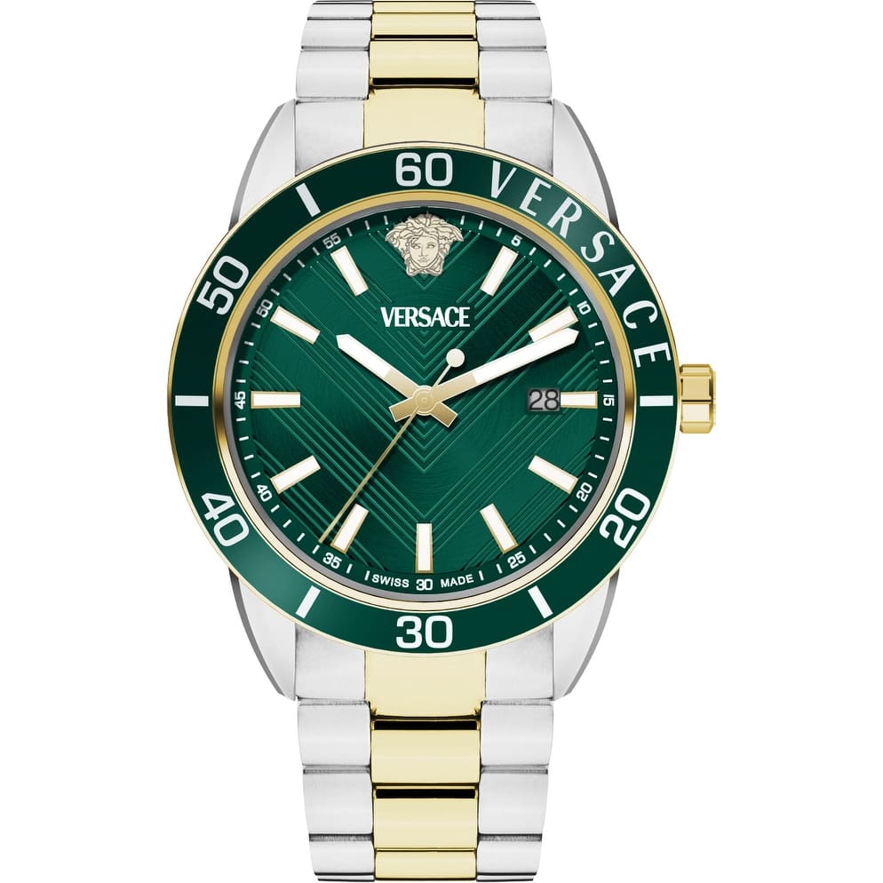 Versace Men's Greca Urban 43mm Quartz Watch - N/A