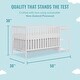 preview thumbnail 3 of 3, Dream On Me Synergy 5-in-1 Convertible Crib And Changer - White