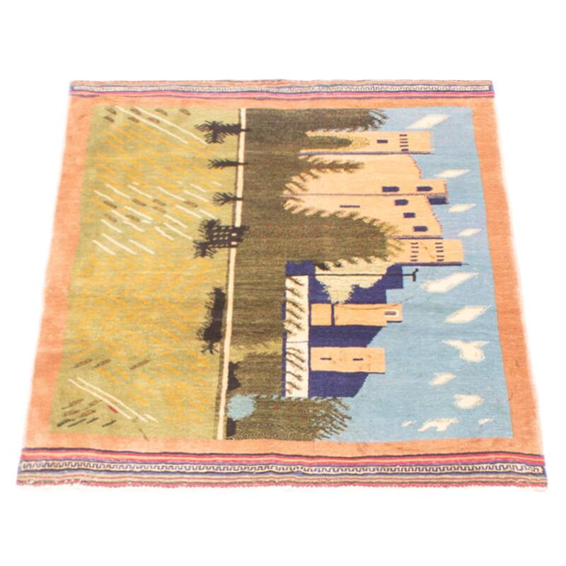Teimani Green Rug 3'0" x 4'6" - 3'0 x 4'6